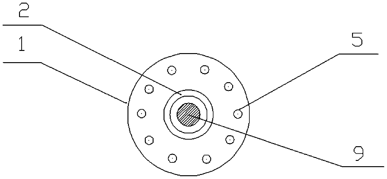 Corrosion coupon clamp for atmospheric exposure environment test