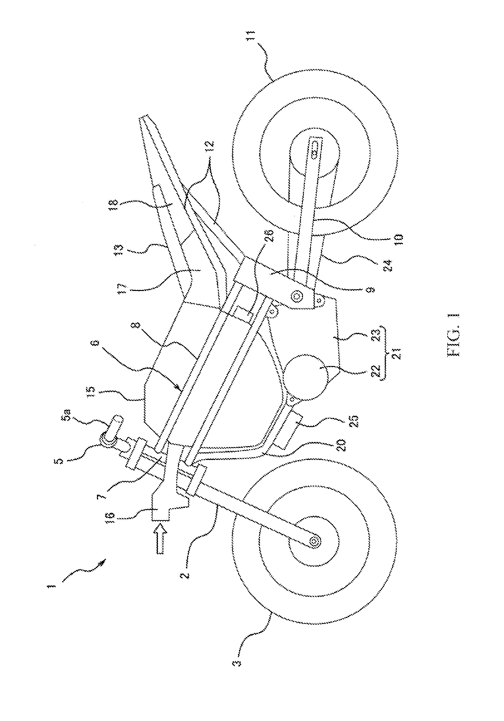 Saddle-Type Electric Vehicle