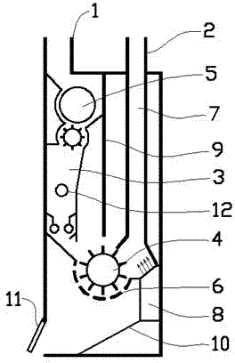 Vertical cotton opener