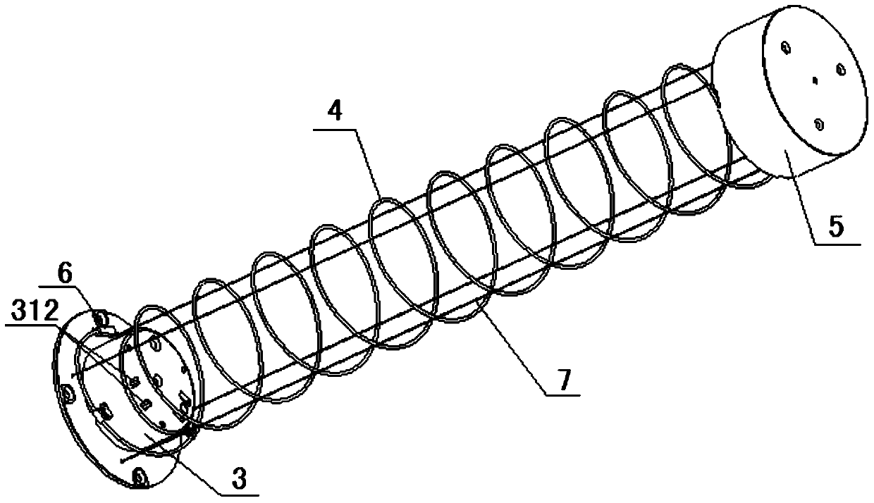 Satellite-based helical antenna