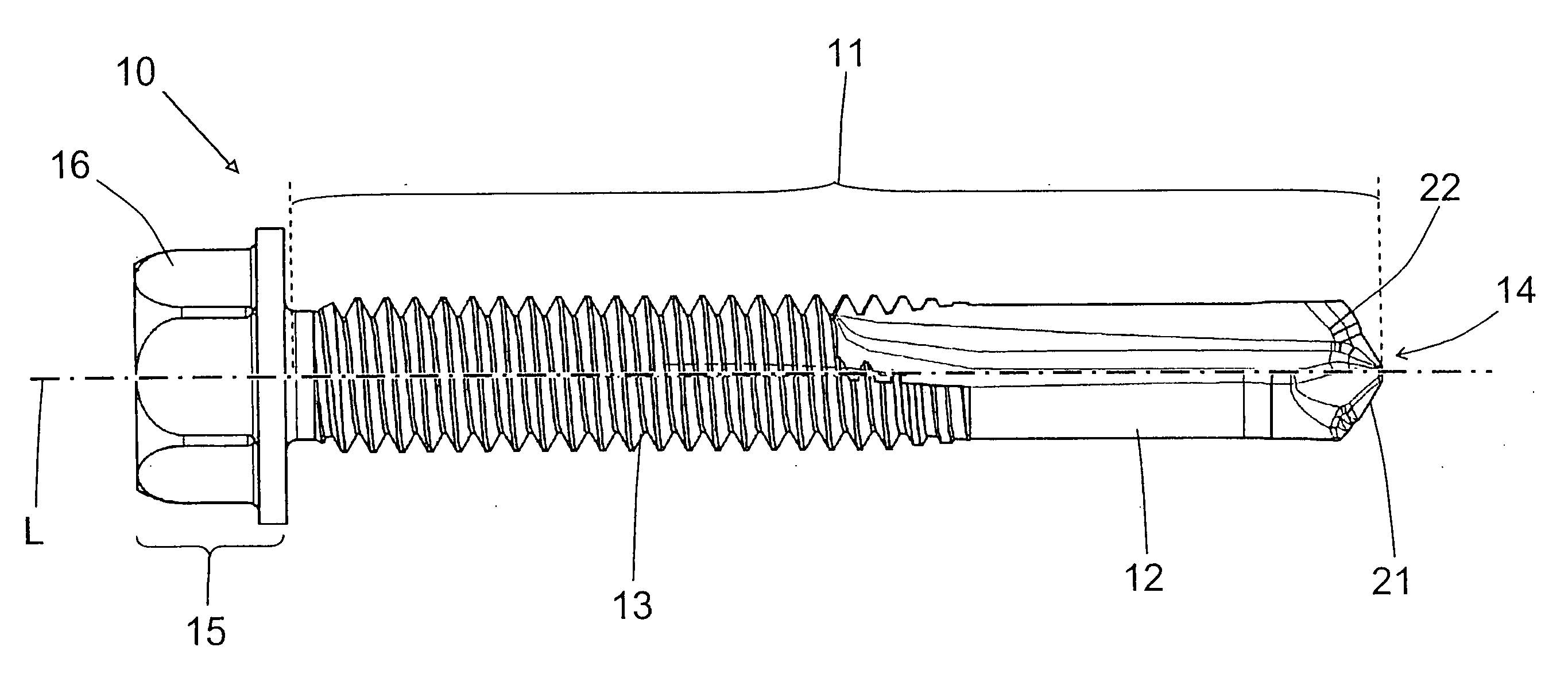 Self-drilling screw