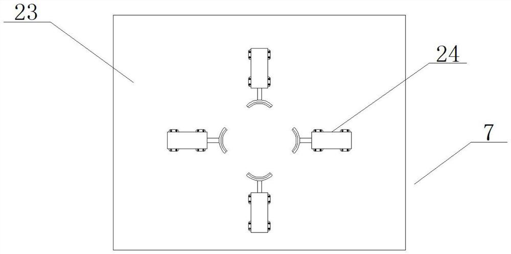 Full-automatic machining device for PE water supply pipe