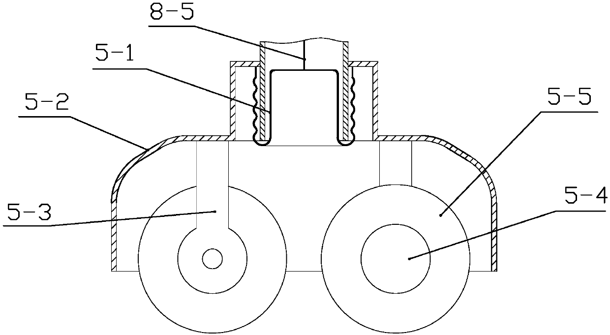 Disc cutter cutting sampling and sample bag pull rope sample delivery type asteroid surface star soil sampler