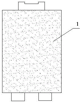 Package structure of Schottky diode