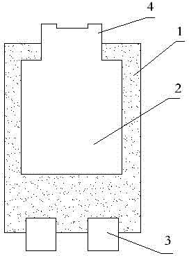 Package structure of Schottky diode