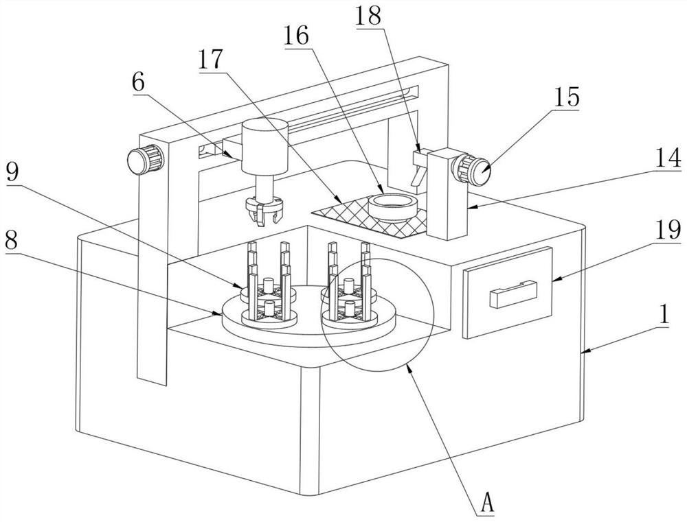 Equipment for spraying PTFE on framework oil seal lip and spraying method of spraying PTFE on framework oil seal lip