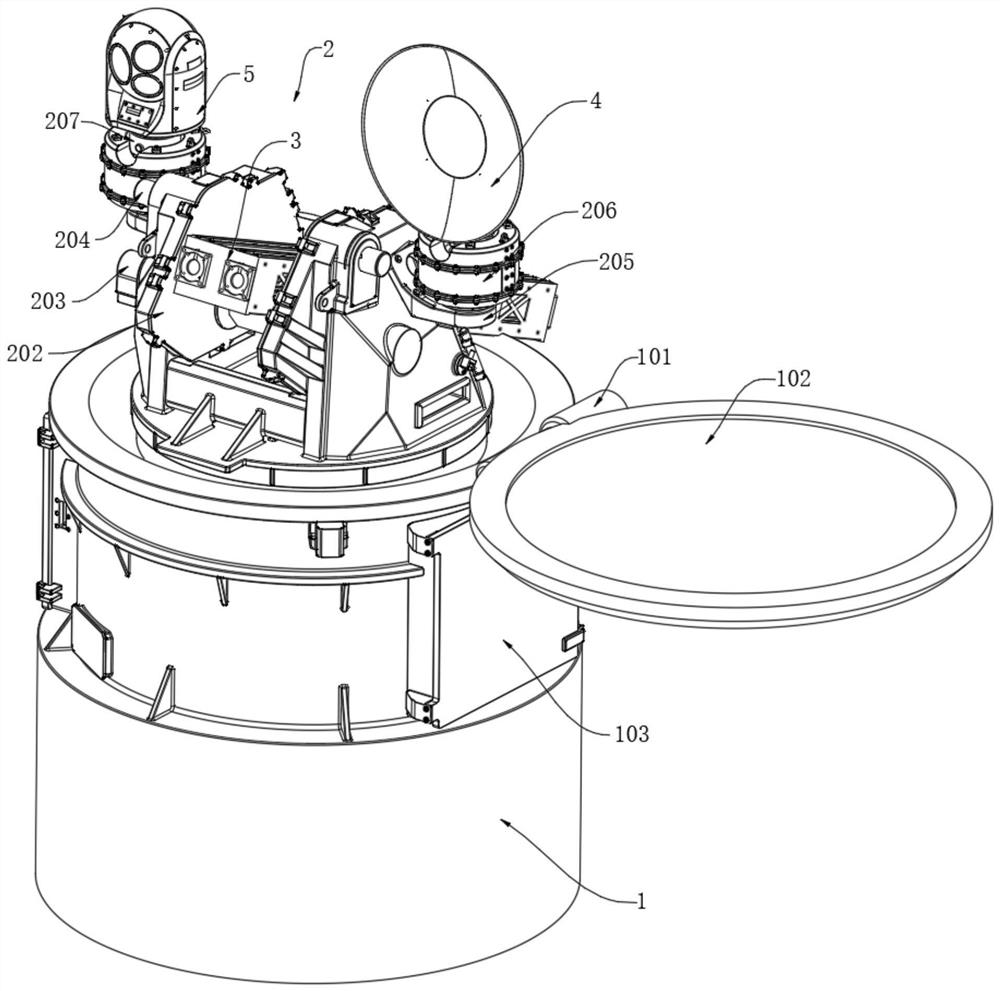 Geological disaster remote monitoring system and monitoring method thereof