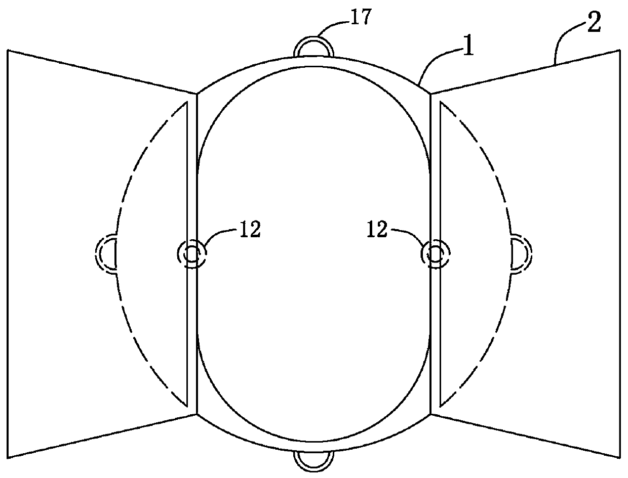 Manual hole digging operation safety protective cover