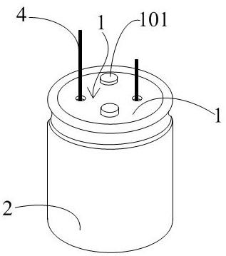 Heat dissipation type anti-seismic aluminum electrolytic capacitor