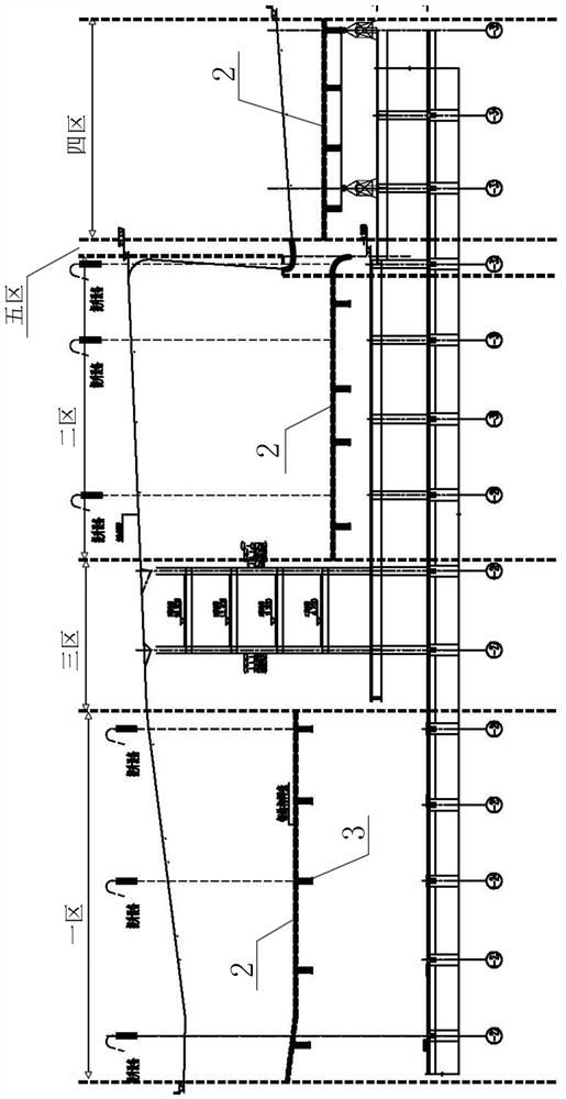 Construction method of Z-shaped large-span aluminum alloy frame roof