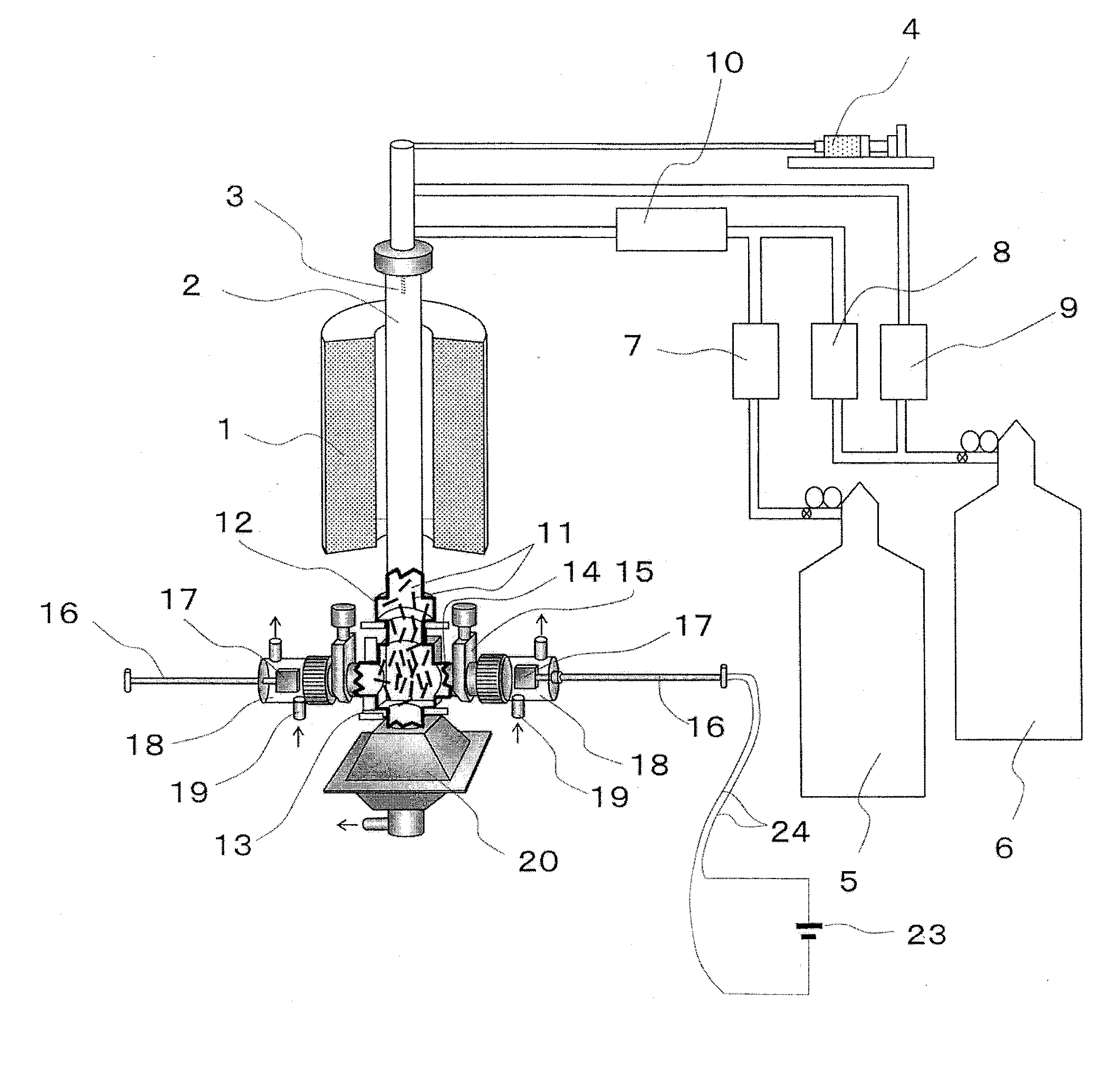 Method for forming carbon nanotube film, film-forming apparatus, and carbon nanotube film