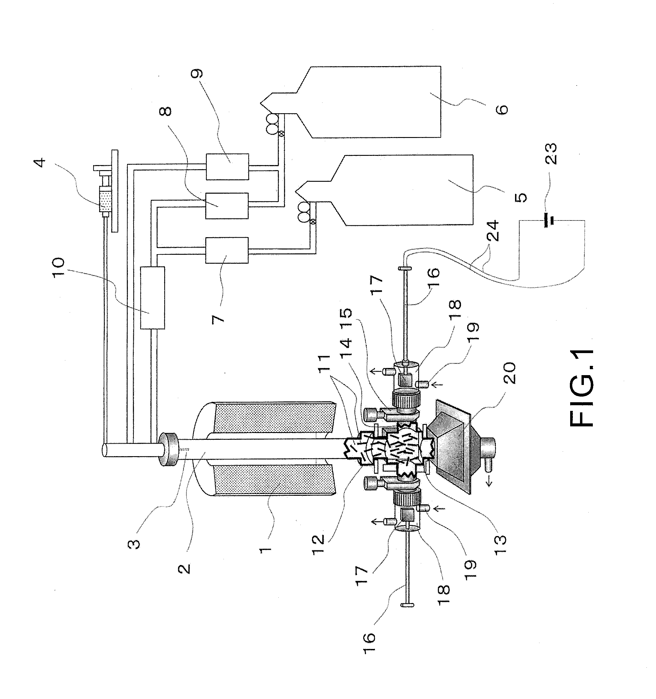 Method for forming carbon nanotube film, film-forming apparatus, and carbon nanotube film