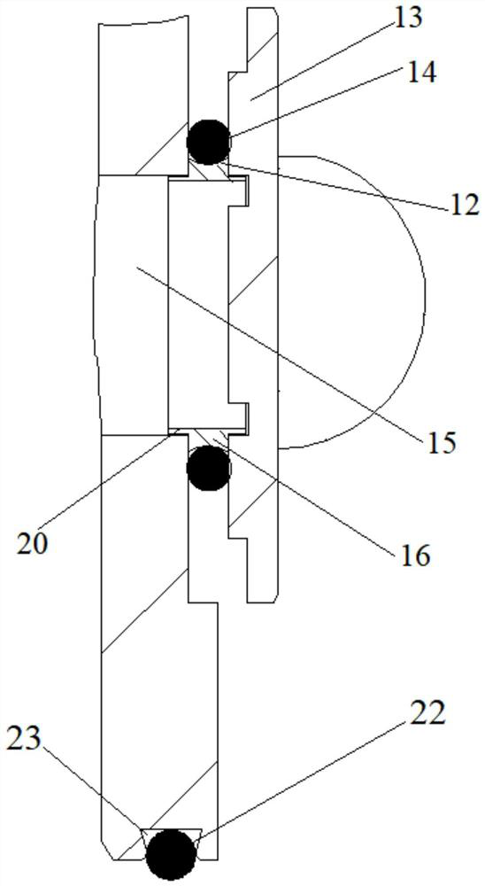 Dynamic balance debugging pump shell and debugging device and method with same