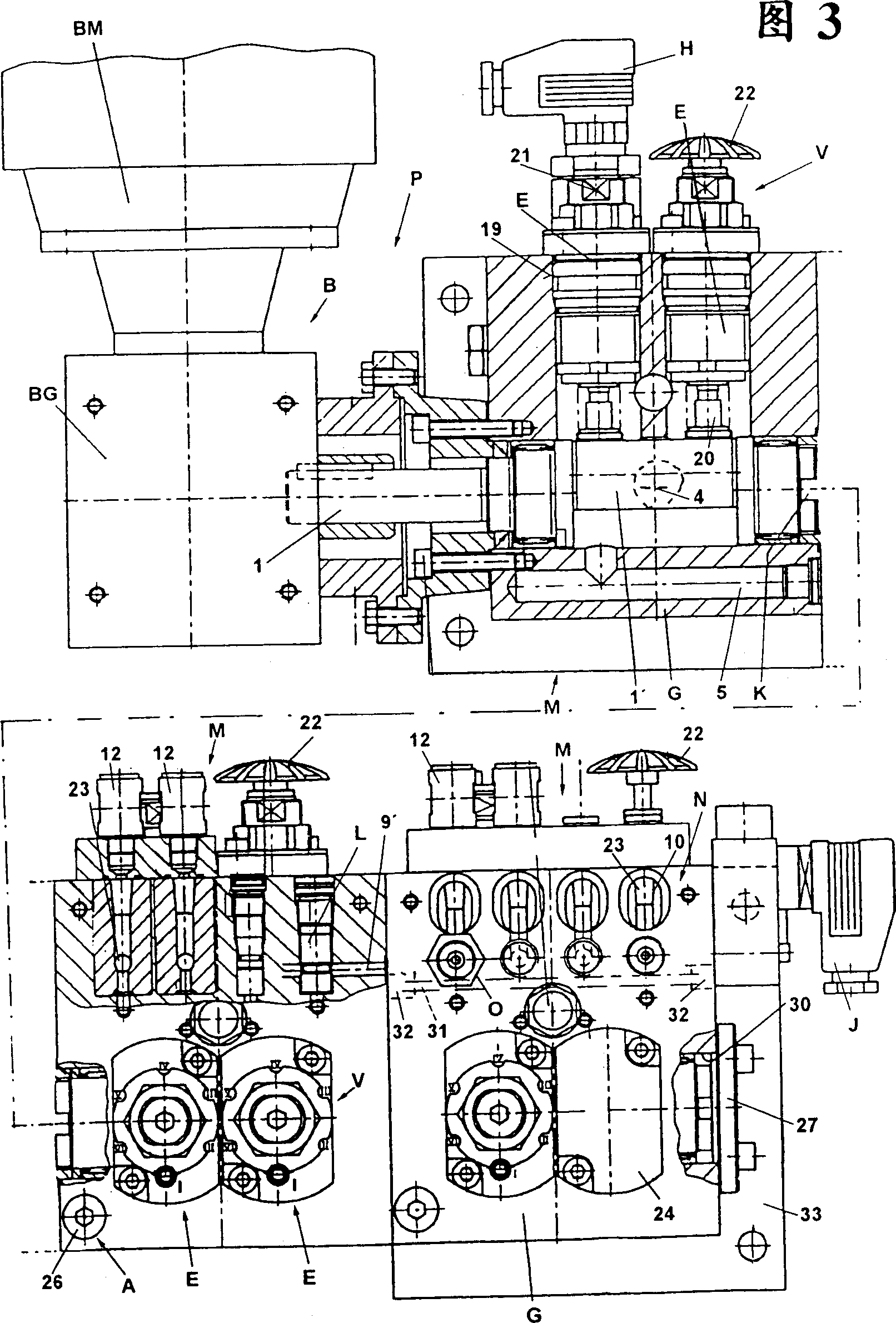 Lubricating oil pump for engines or compressors