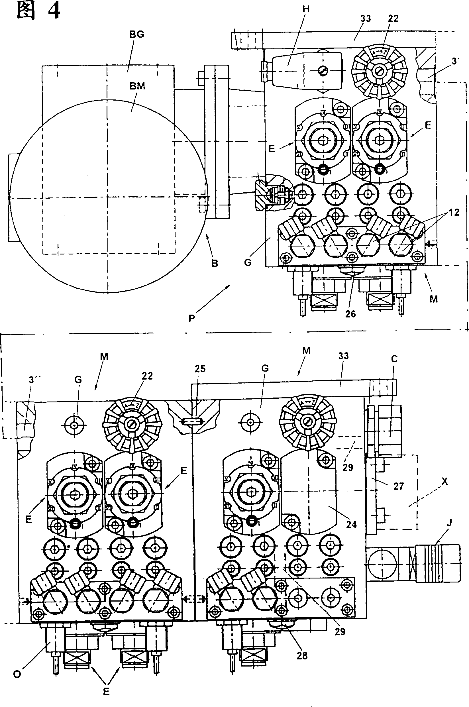 Lubricating oil pump for engines or compressors