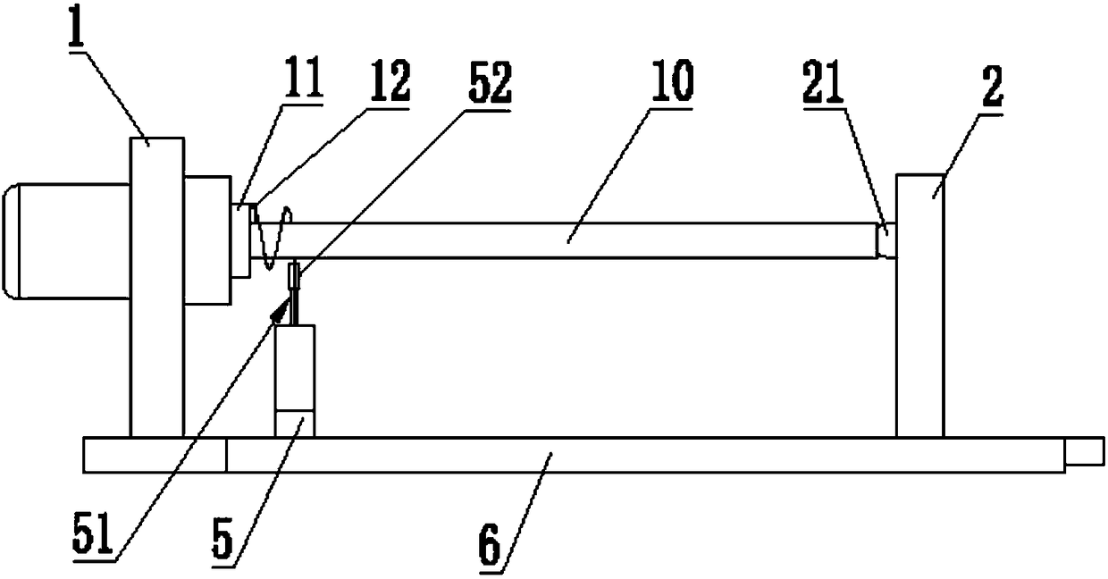 Spiral metal sheet winding forming device