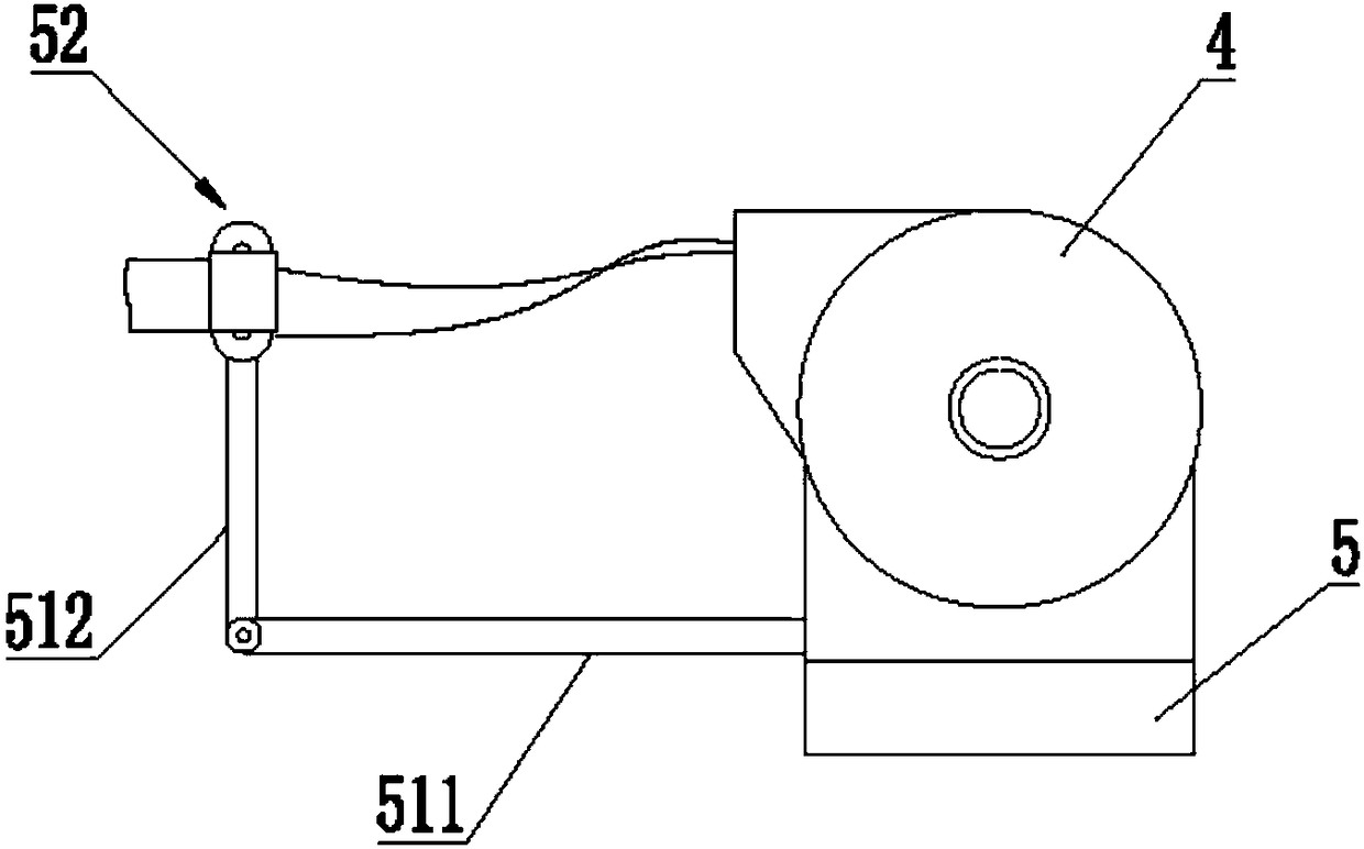 Spiral metal sheet winding forming device