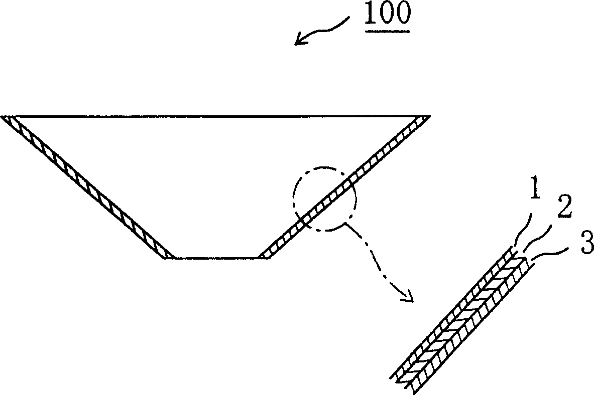 Loudspeaker diaphragm and its mfg. method