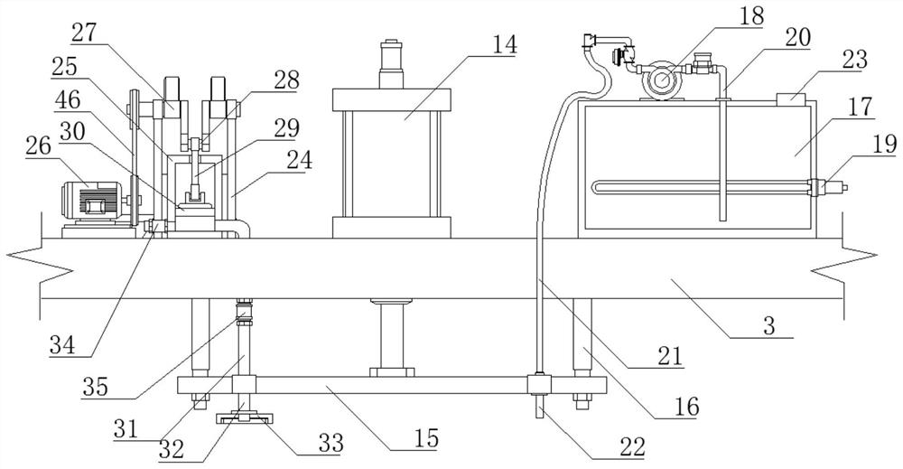 Encapsulating device for gradient sensor waterproof cover