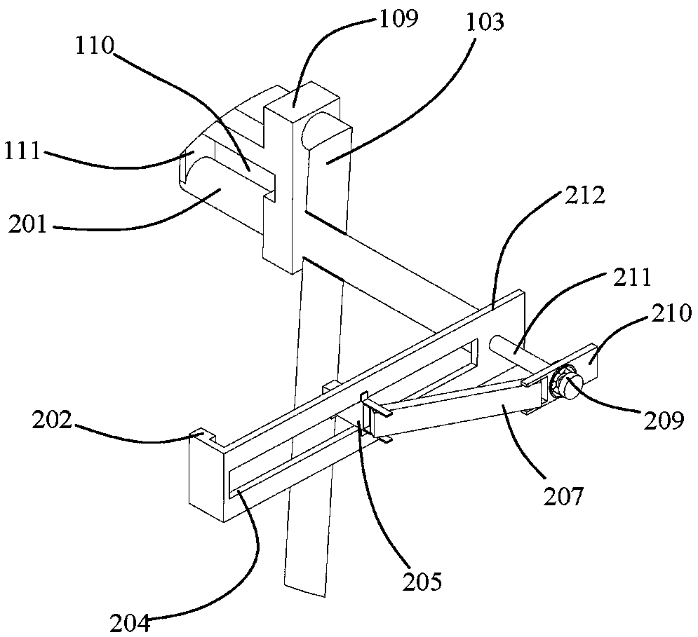 Folding table for new energy automobile