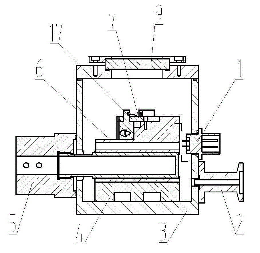 Cooling system for crystal used by laser