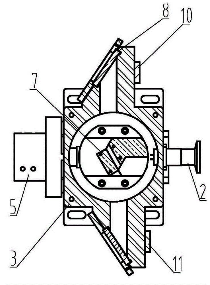 Cooling system for crystal used by laser