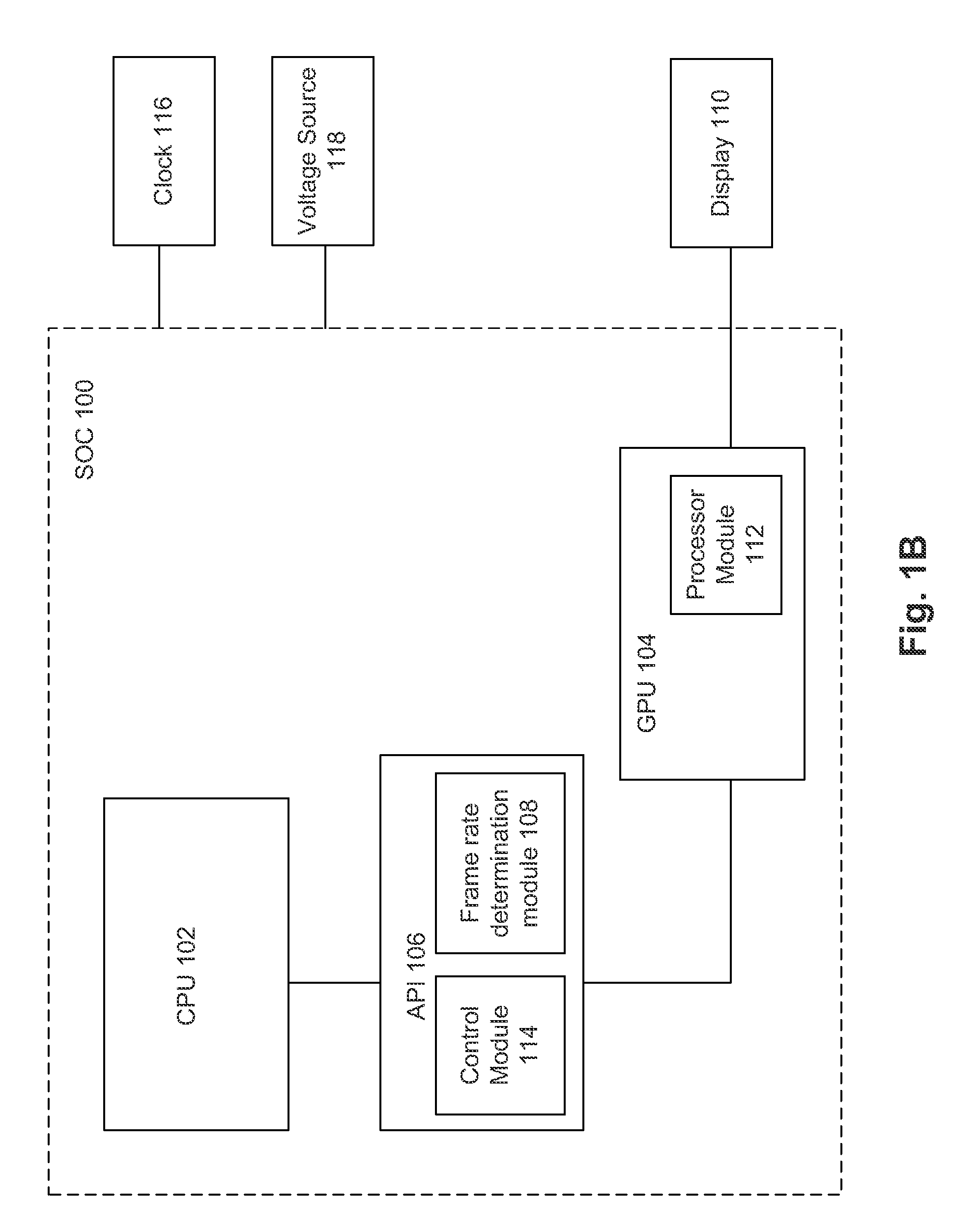 Power saving in mobile devices by optimizing frame rate output