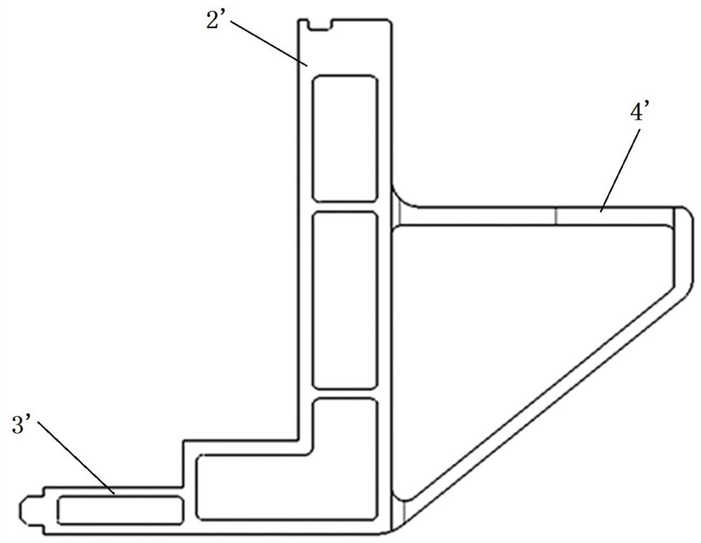 Anti-collision tray frame beam structure of power battery energy storage system and production method thereof