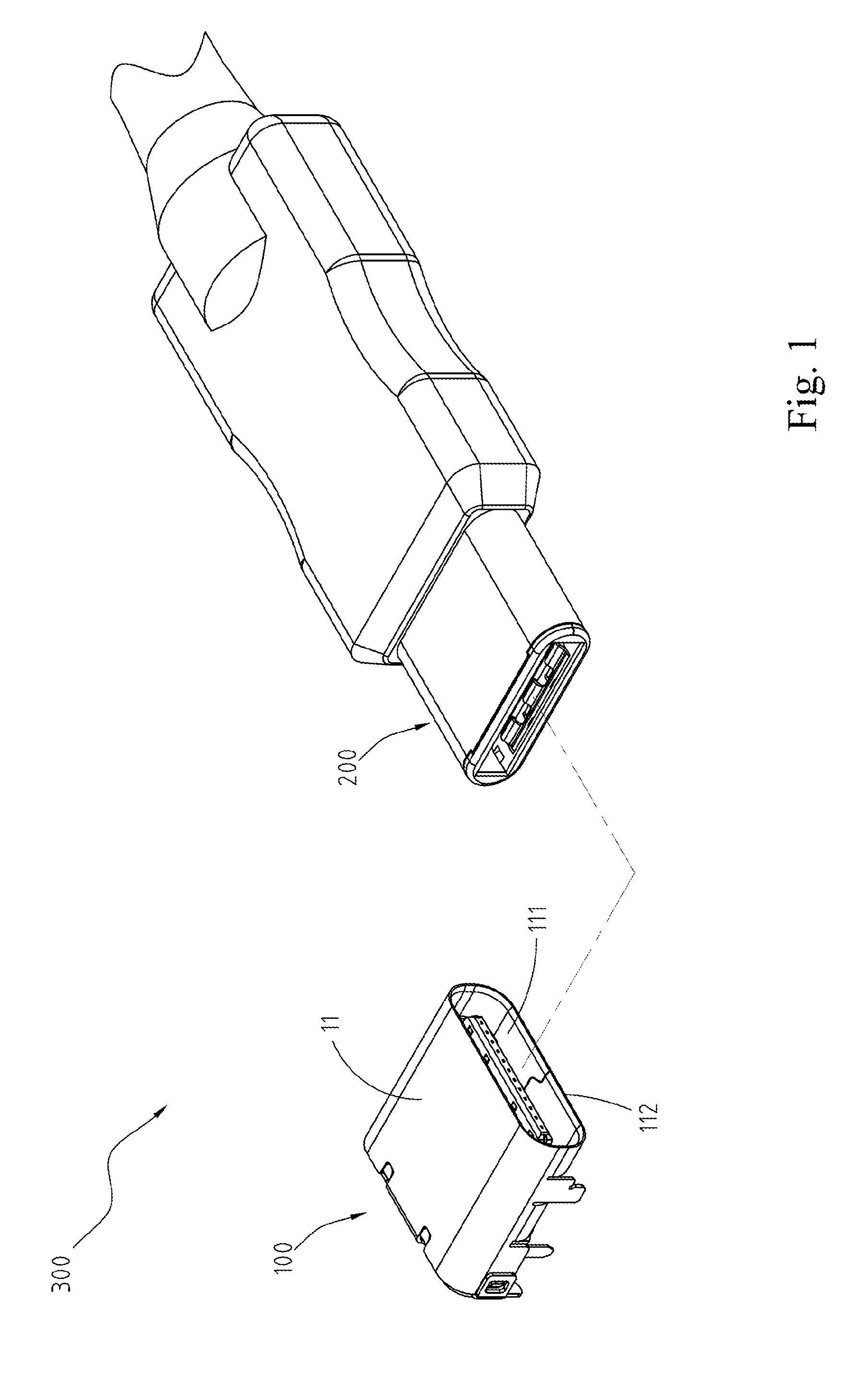 Electrical receptacle connector and electrical plug connector