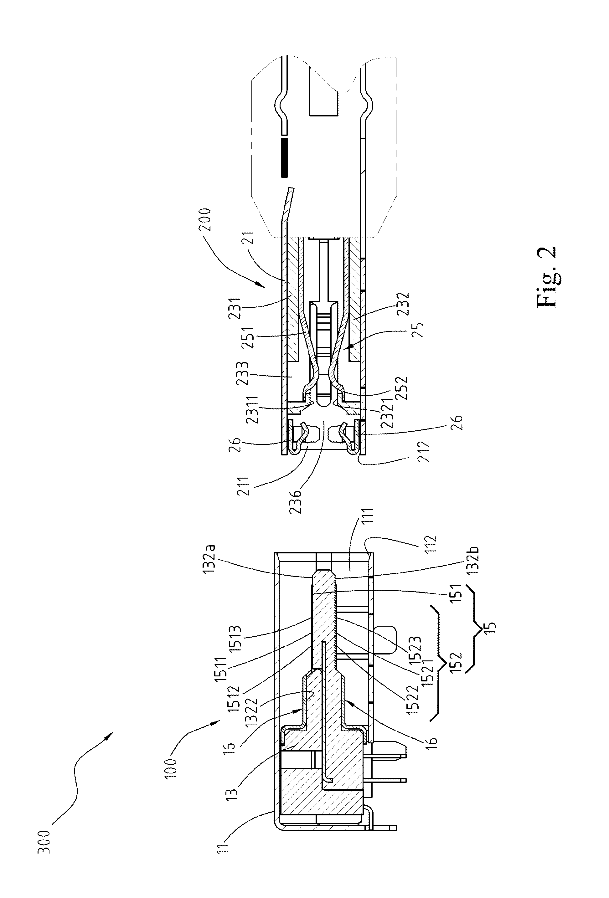 Electrical receptacle connector and electrical plug connector