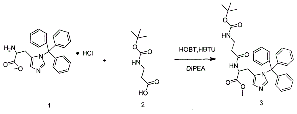 Bicyclol-carnosine conjugate, and preparation method and application thereof