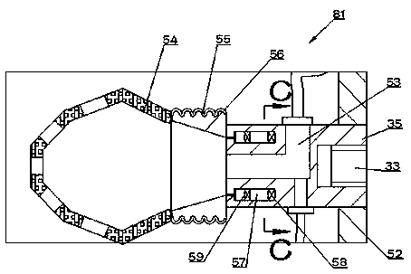 Sewer dredge environmental protection robot for pipeline dredging