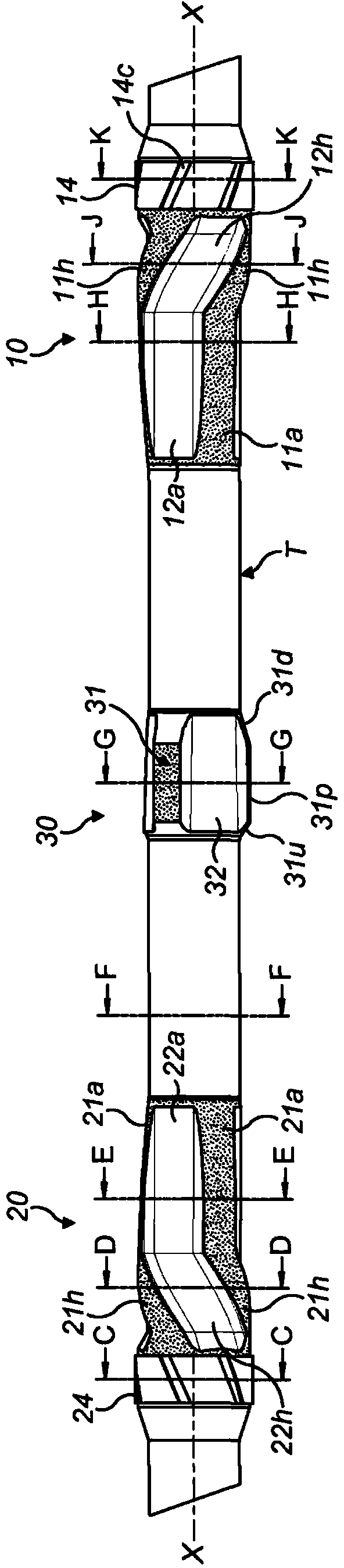 Drill string tubular component