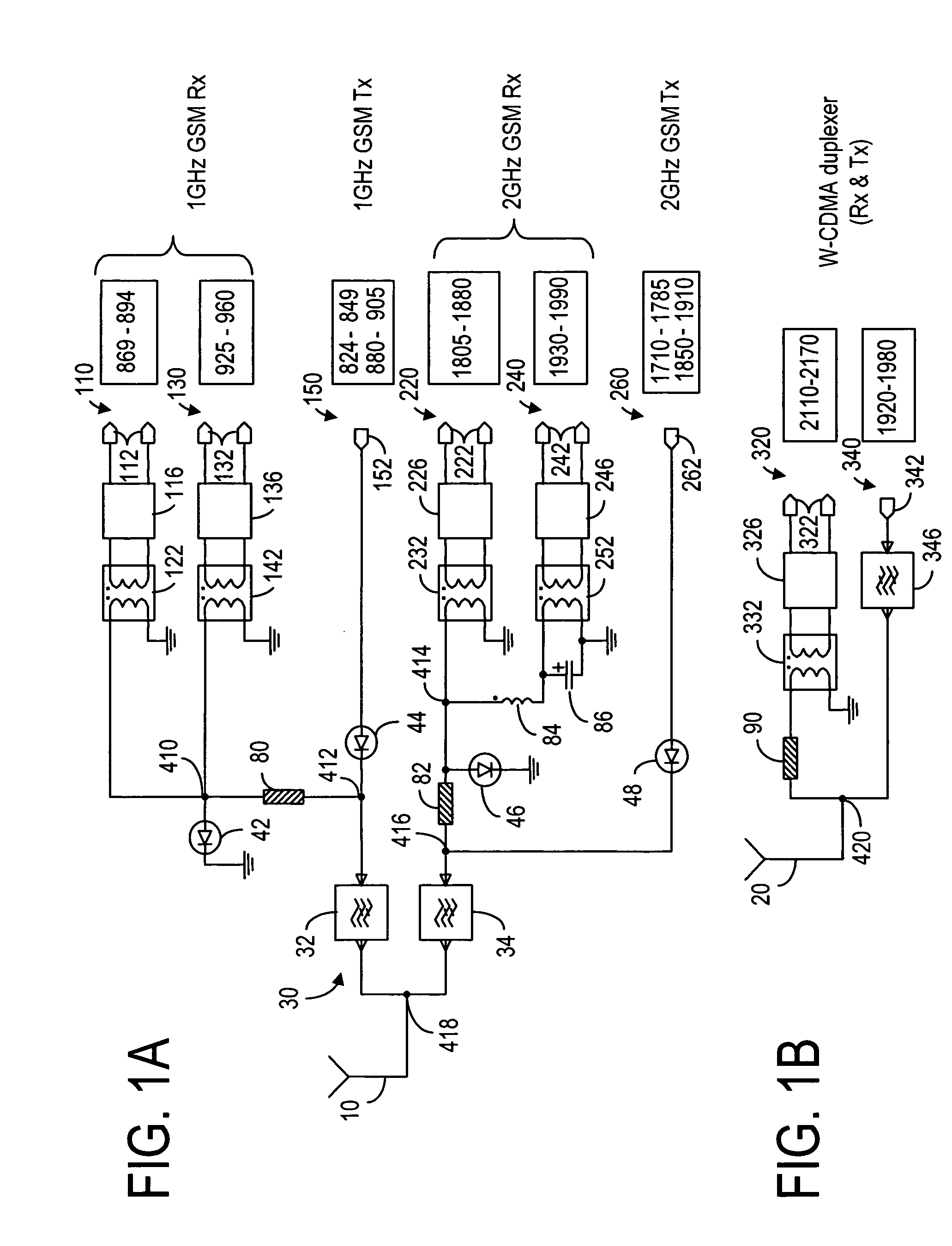 Multiband multimode communication engines