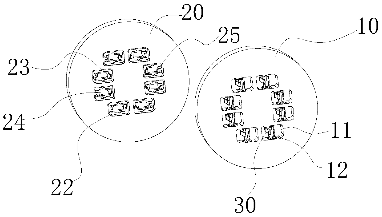 Multi-cavity aluminum profile mold