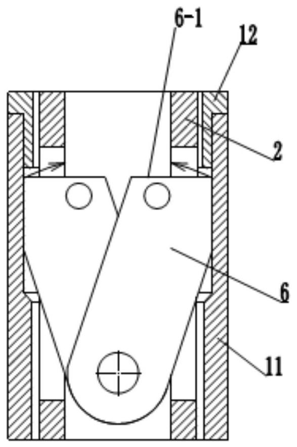 Elastic clamping positioning mechanism for inner pipe assembly of rope coring drilling tool