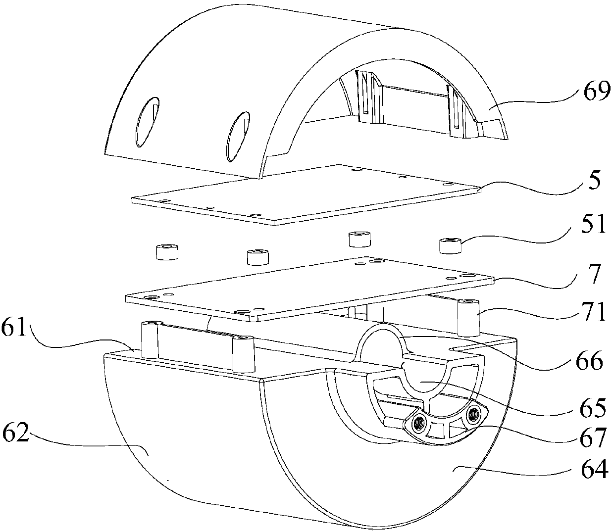 Novel self-balancing transporter easy to master