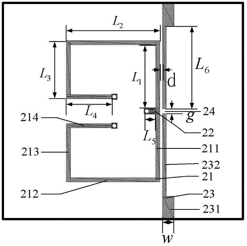 Micro-band dual-mode band-pass filter based on double-end short-circuit resonator