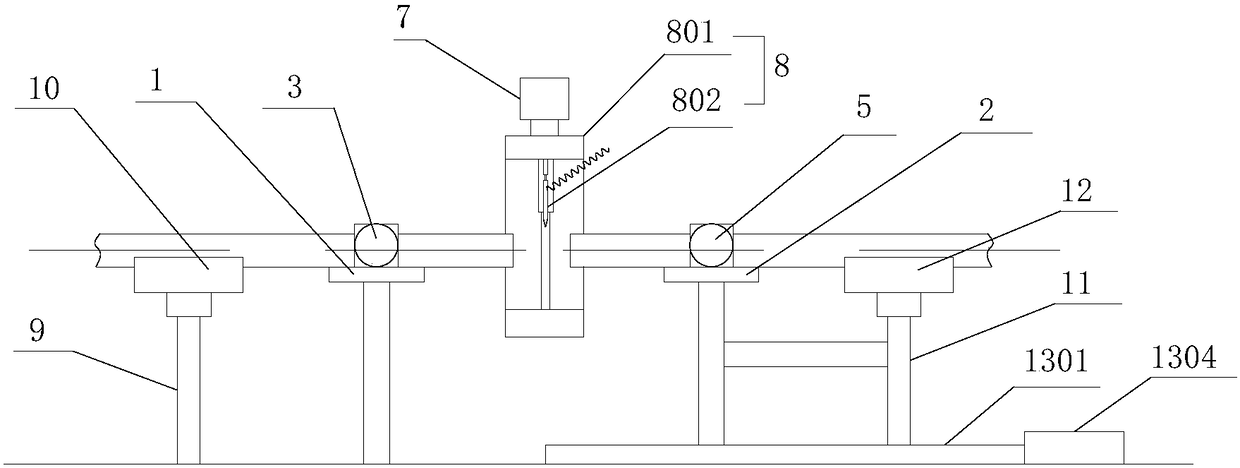 A pipe fitting angle welding equipment