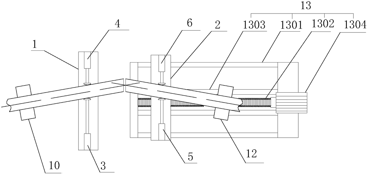 A pipe fitting angle welding equipment