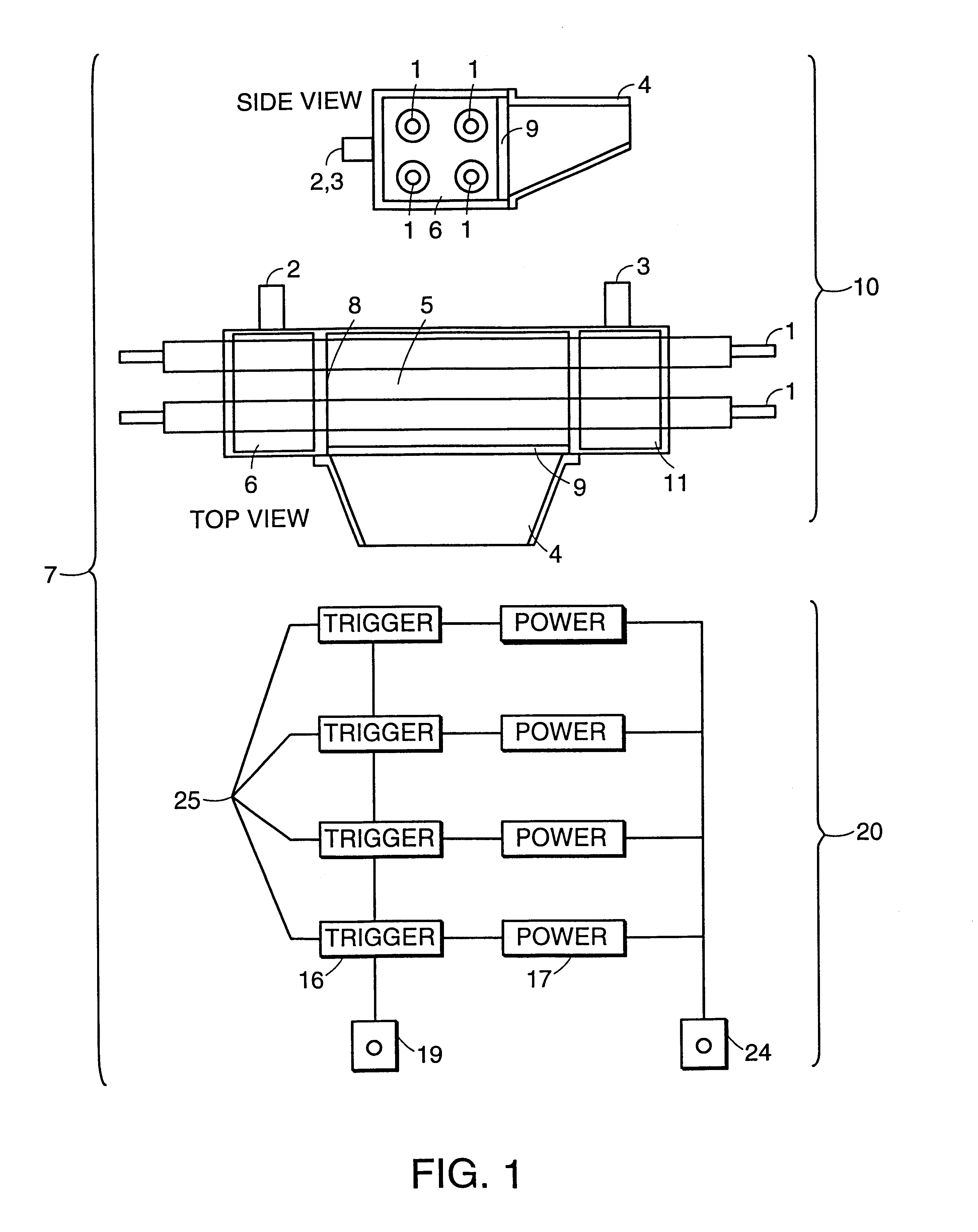 Multiple pulse photo-dermatological device