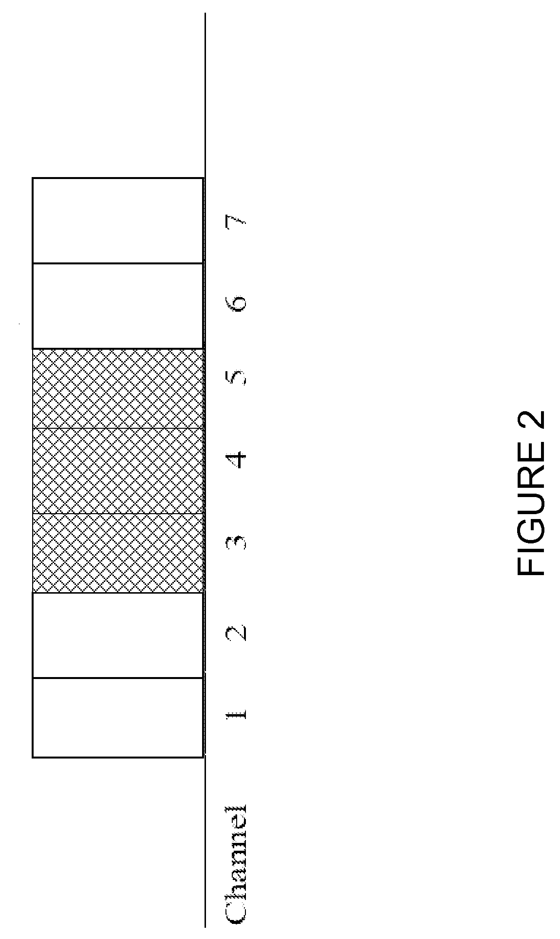 Method and system for sensing discontiguous channels in a wireless network