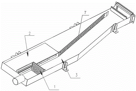 Induced draft channel structure of rail traffic vehicle cab