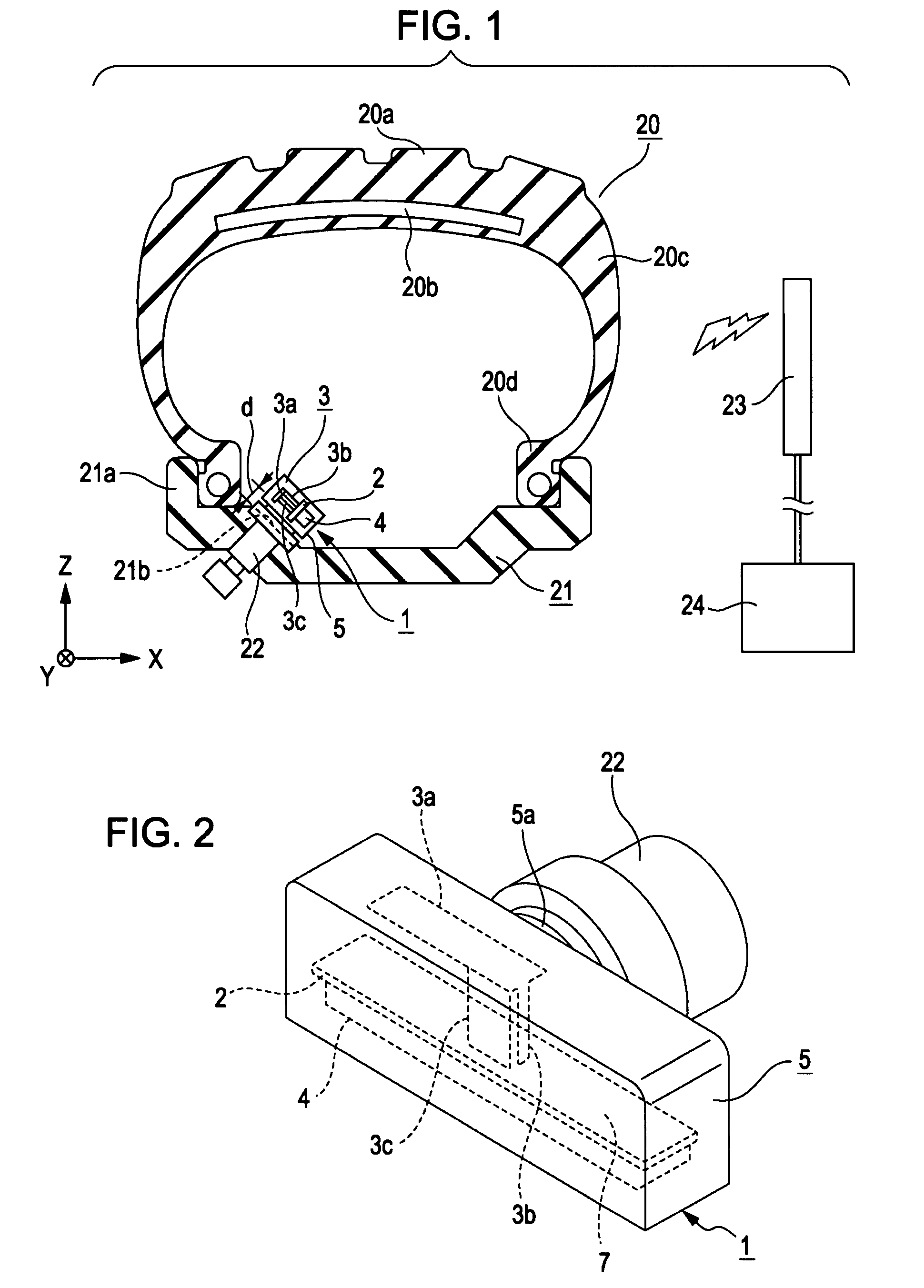 Antenna apparatus for transponder