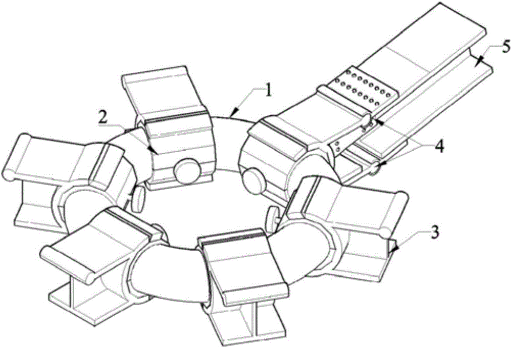 Universal fine adjustment type space grid joint capable of being assembled and construction method