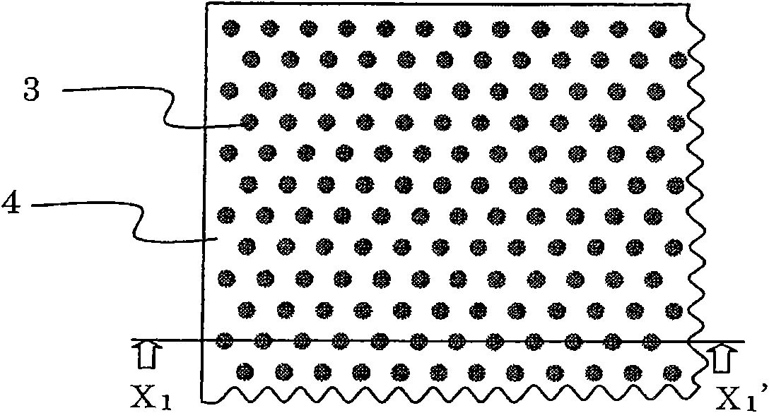 Nonwoven fabric having stretchability, and process for producing the same