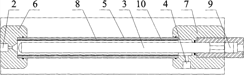 Ultraviolet ray catalyst used for detecting total organic carbon content in water