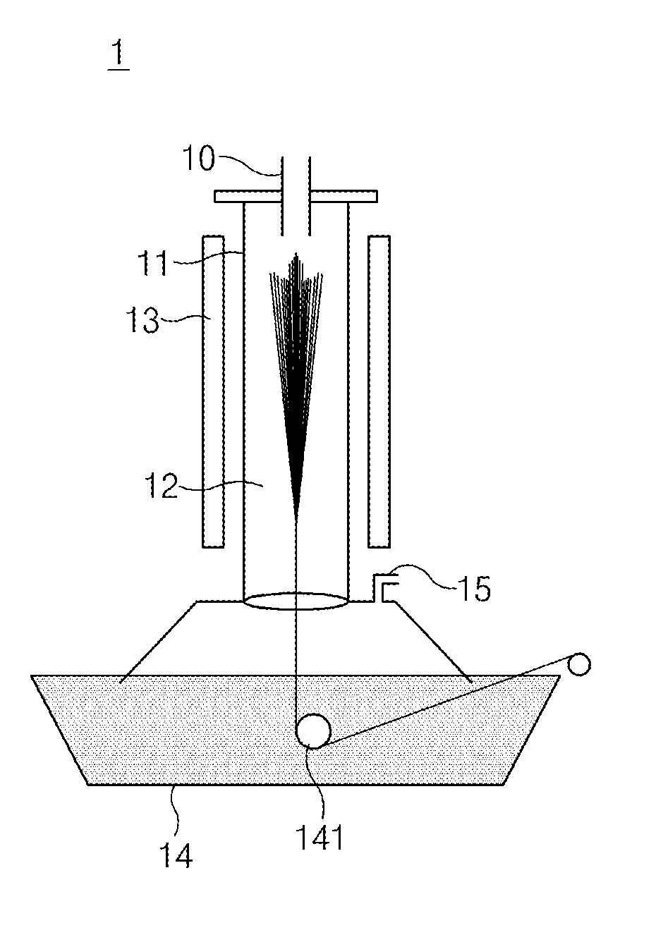 Method for Preparing Carbon Nanotube Fiber And Carbon Nanotube Fiber Prepared Thereby