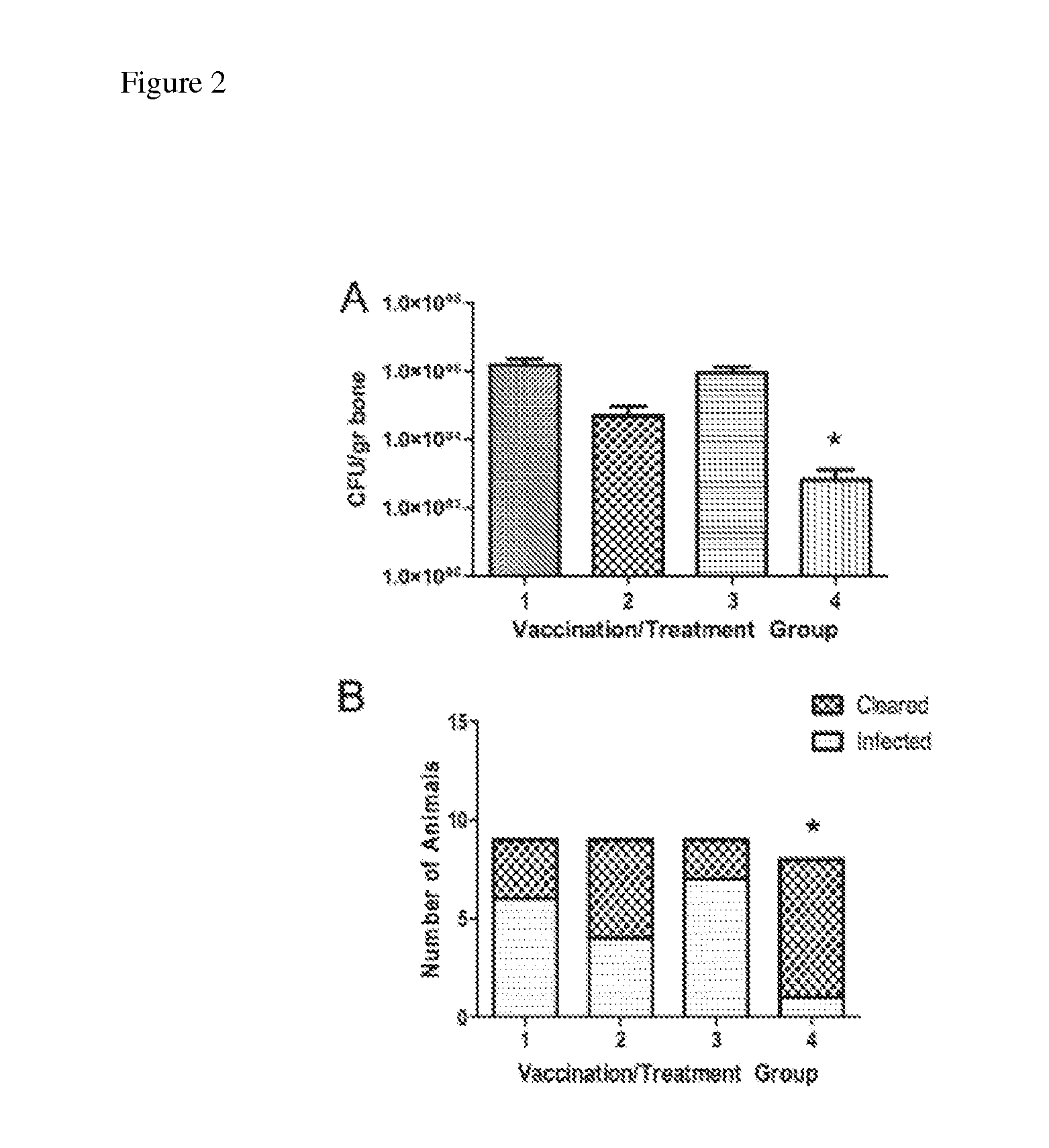 Multivalent vaccine protection from staphylococcus aureus infection