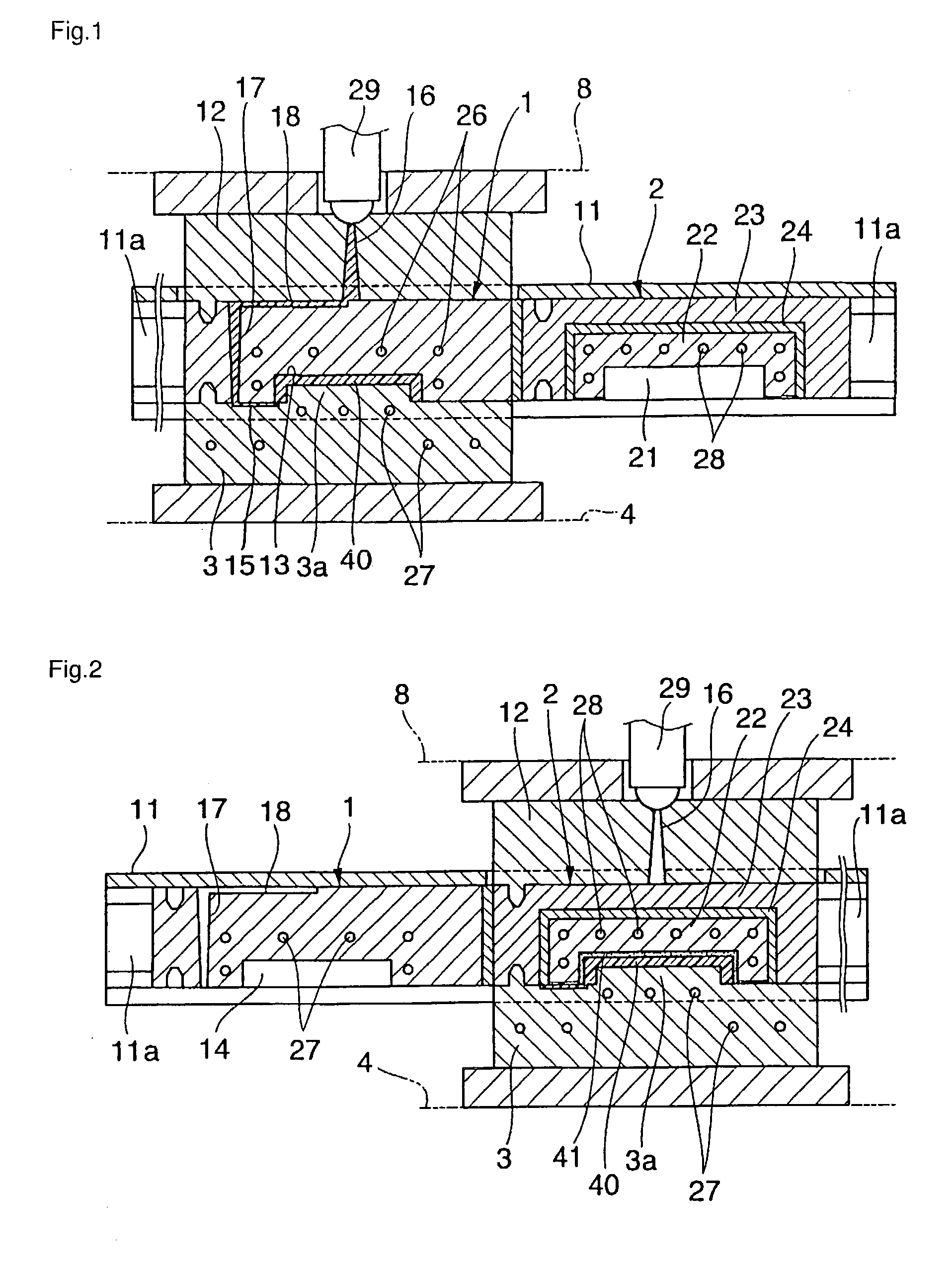 Method of injection molding and compressive decoration molding a molded product